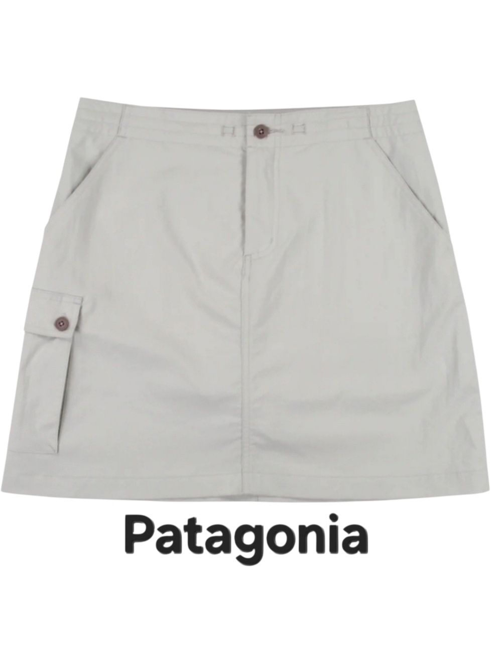 Patagonia Inter-Continental Hideaway Skirt Skort Beige Sz 10 Style 58525